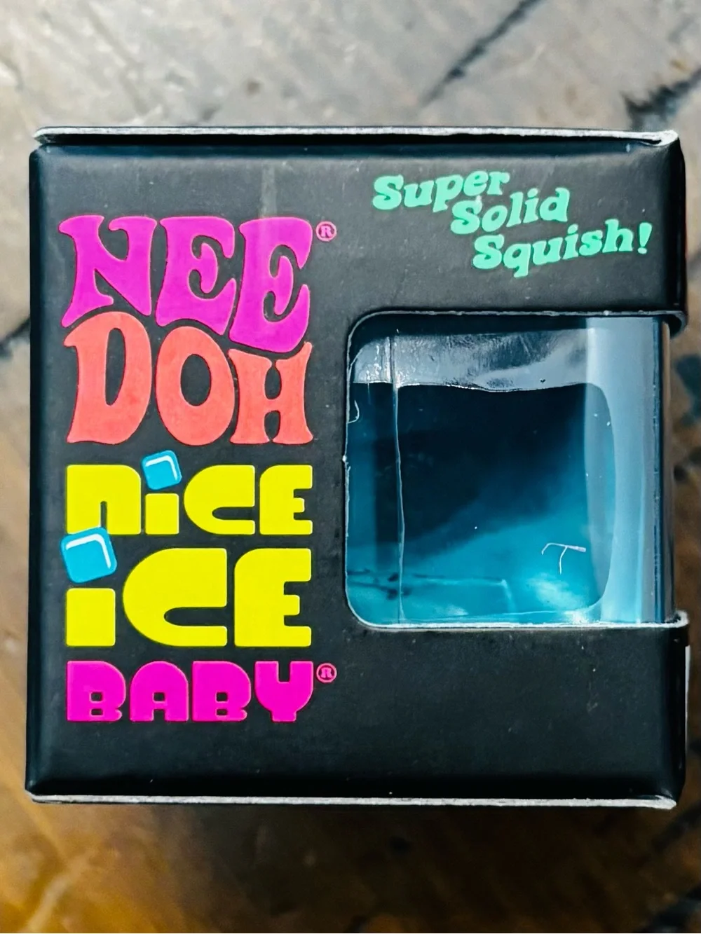 Needoh Trending Nice Ice Baby Super Solid Squish - Blue
